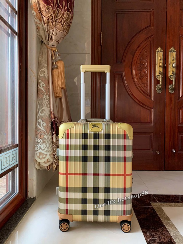 BURBERRY 日默瓦RIMOWA全鋁鎂合金拉杆箱 gdx1049